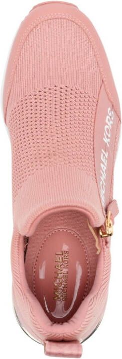 Michael Kors Willis sneakers met sleehak Roze