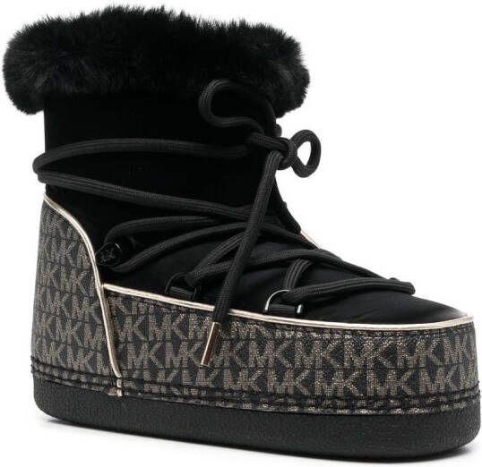 Michael Kors Zelda sneeuwlaarzen Zwart