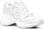 Michael Kors Evy Empire sneakers met monogram Bruin - Thumbnail 3