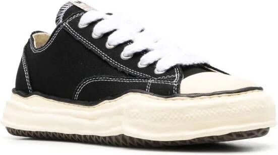 Maison MIHARA YASUHIRO Sneakers met logopatch Zwart