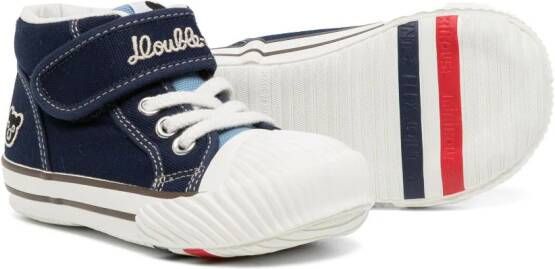 Miki House Sneakers met klittenband Blauw