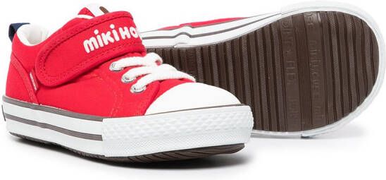 Miki House Sneakers met klittenband Rood