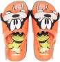 Mini Melissa Goofy sandalen met reliëf Oranje - Thumbnail 3