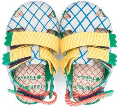 Mini Melissa Ioio Fabula waterbestendige sandalen Groen