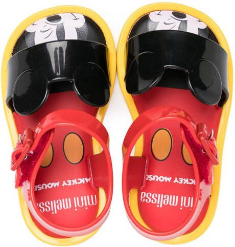 Mini Melissa Mickey Mouse sandalen Rood