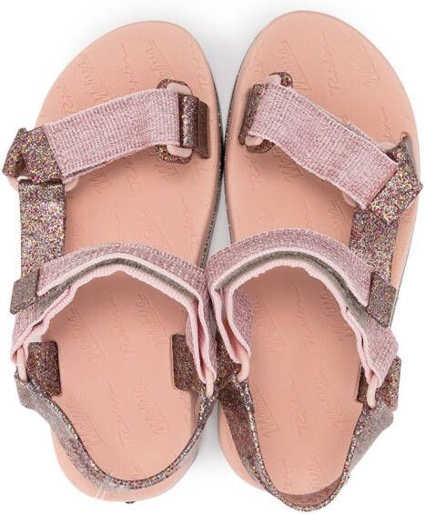 Mini Melissa Sandalen met klittenband Roze