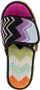 Missoni Home Gestreepte slippers Roze - Thumbnail 4