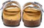 Missoni Kids Leren sandalen met print Blauw - Thumbnail 4