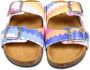Missoni Kids Leren sandalen met print Blauw - Thumbnail 3
