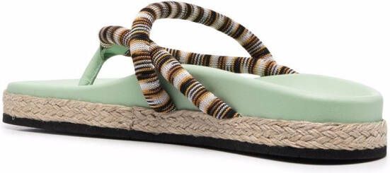 Missoni Sandalen met bandjes Zwart