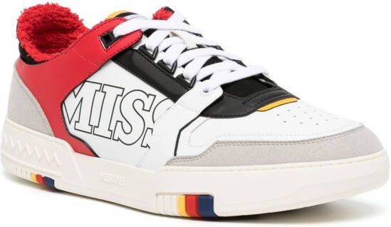 Missoni Sneakers met logoprint Veelkleurig