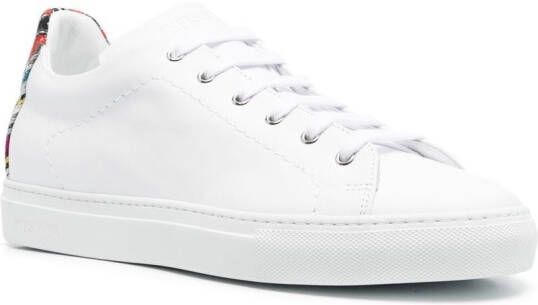 Missoni Sneakers met zigzag afwerking Wit
