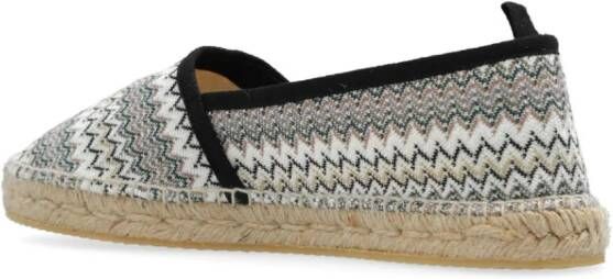 Missoni Espadrilles met zigzag patroon Grijs