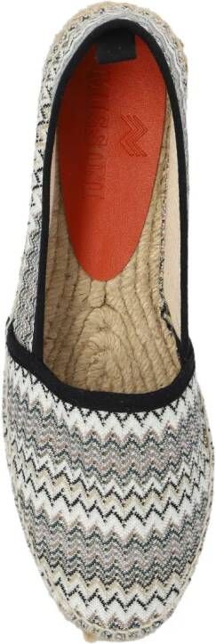 Missoni Espadrilles met zigzag patroon Grijs