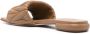 Miu 10 mm matelassé sandalen Bruin - Thumbnail 3