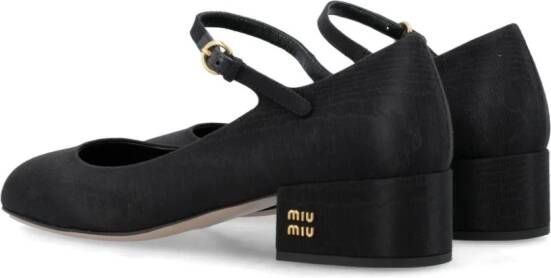 Miu Mary Janes schoenen Zwart