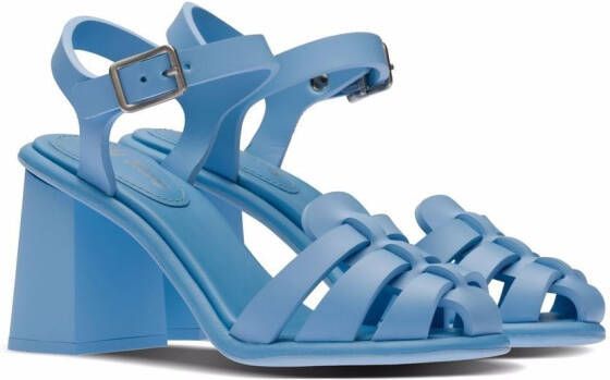 Miu Eva sandalen met enkelbandje Blauw