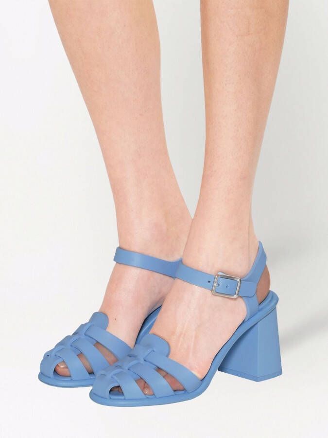 Miu Eva sandalen met enkelbandje Blauw