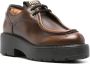 Miu Loafers met logopatch Bruin - Thumbnail 2
