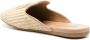 Miu Raffia slippers met logo Beige - Thumbnail 3