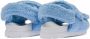 Miu Sandalen met klittenband Blauw - Thumbnail 3