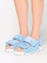 Miu Sandalen met klittenband Blauw - Thumbnail 5