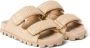 Miu Sandalen met klittenband Beige - Thumbnail 2