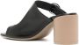 MM6 Maison Margiela Gia leren sandalen Zwart - Thumbnail 2