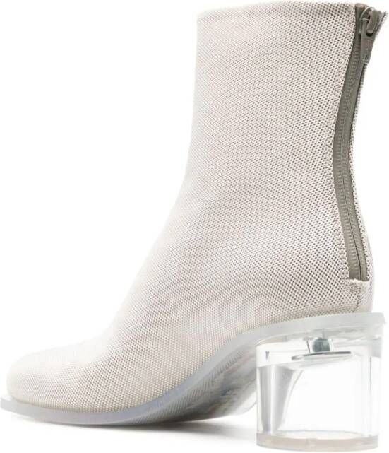 MM6 Maison Margiela Anatomic enkellaarzen Beige