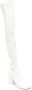 MM6 Maison Margiela Anatomic 70mm overknee laarzen Wit - Thumbnail 2