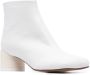 MM6 Maison Margiela Anatomic 45mm enkellaarzen Wit - Thumbnail 2
