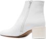 MM6 Maison Margiela Anatomic 45mm enkellaarzen Wit - Thumbnail 3