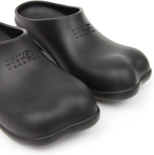 MM6 Maison Margiela Atomic Clog slippers Zwart