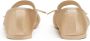 MM6 Maison Margiela Atomic satijnen ballerina's Beige - Thumbnail 3