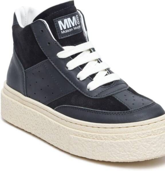 MM6 Maison Margiela Kids High-top sneakers Blauw