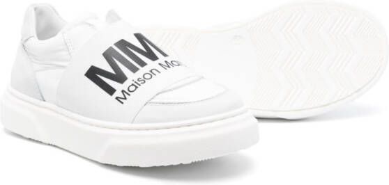 MM6 Maison Margiela Kids Sneakers met logoprint Wit - Foto 2