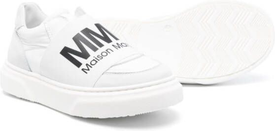 MM6 Maison Margiela Kids Sneakers met logoprint Wit