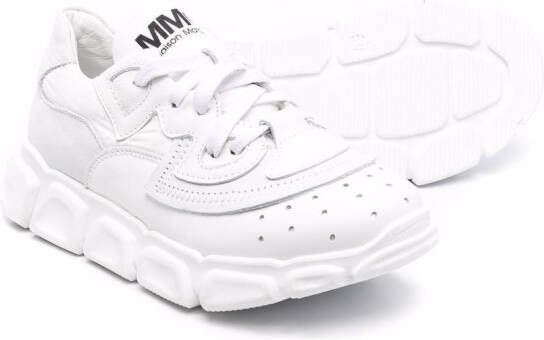 MM6 Maison Margiela Kids Low-top sneakers Wit