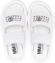 MM6 Maison Margiela Kids Slippers met nummerpatroon Wit - Thumbnail 3