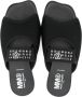 MM6 Maison Margiela Kids Slippers met nummerpatroon Zwart - Thumbnail 3