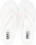 MM6 Maison Margiela Kids Teenslippers met logoprint Wit - Thumbnail 3