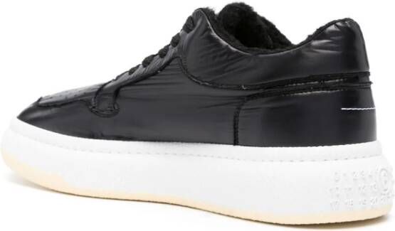 MM6 Maison Margiela Lakleren sneakers Zwart