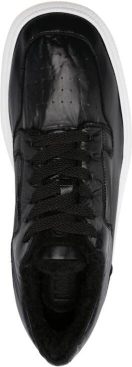 MM6 Maison Margiela Lakleren sneakers Zwart