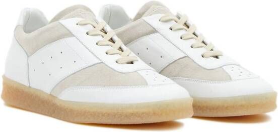 MM6 Maison Margiela 6 Court low-top sneakers Wit