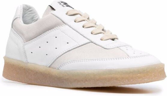 MM6 Maison Margiela 6 Court low-top sneakers Wit