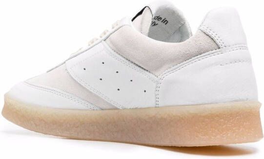 MM6 Maison Margiela 6 Court low-top sneakers Wit