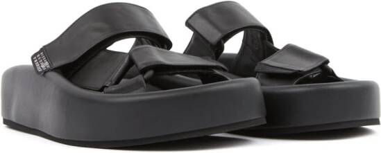 MM6 Maison Margiela Sandalen met plateauzool Zwart