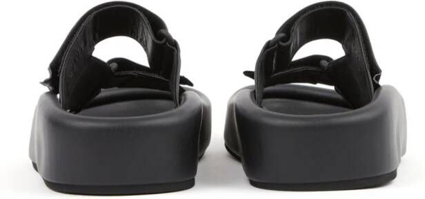 MM6 Maison Margiela Sandalen met plateauzool Zwart