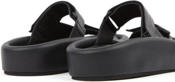 MM6 Maison Margiela Sandalen met plateauzool Zwart