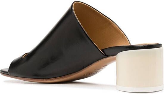 MM6 Maison Margiela Sandalen met teenring Zwart